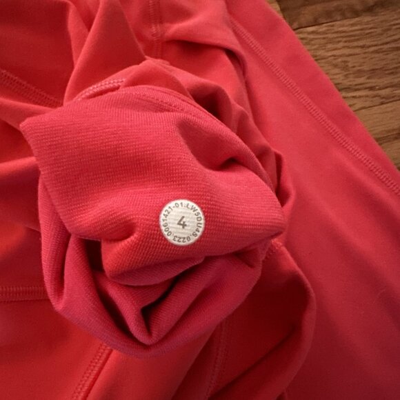 Lululemon Align High-Rise Leggings Pants w/ Pockets 25" Pale Raspberry 4 EUC! - Picture 4 of 4
